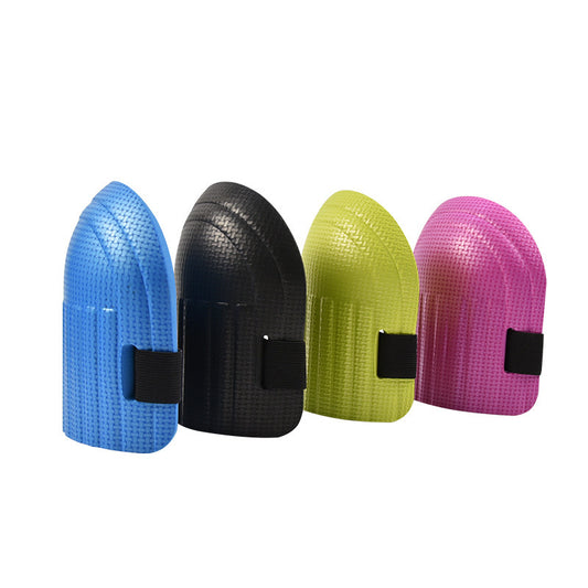 Knee guards are available in various colors