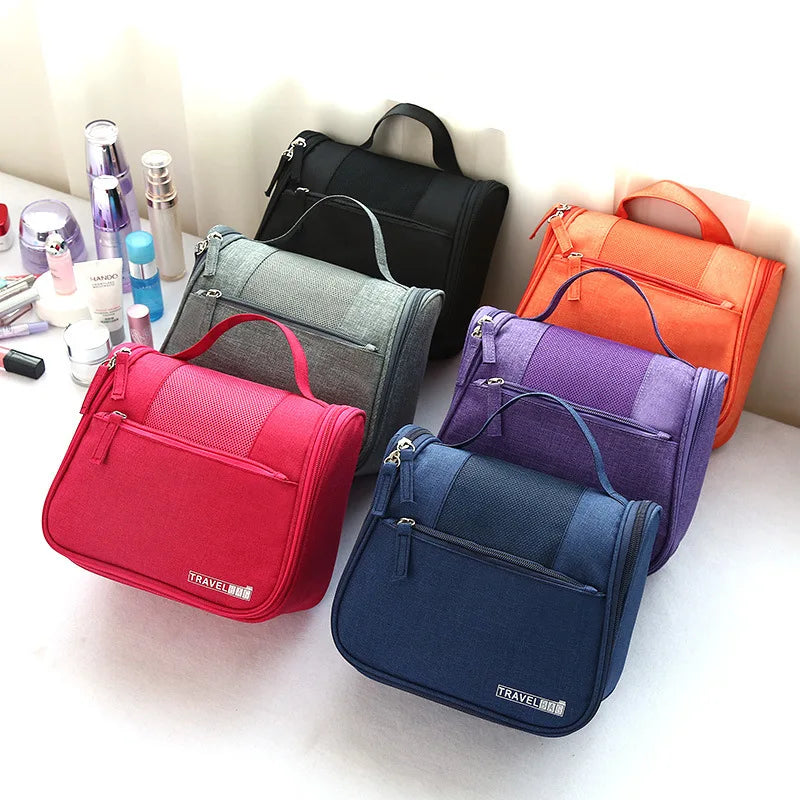 Vanity Women Men Toilet Toiletry Kit Cosmetic Makeup Make up Bag Case for Travel Organizer Pouch Female Big Beauty Large Neceser