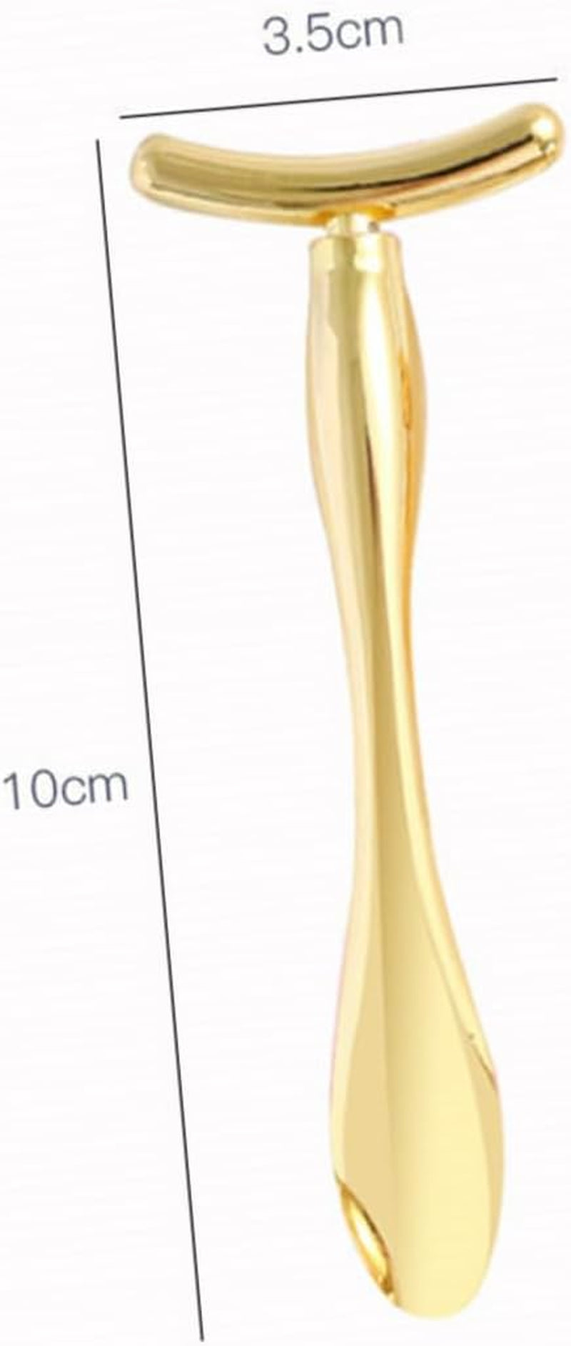 Mini Eye Makeup Scoop Set Zinc Alloy Beauty Supplies 2 in 1 Design for Cream Application Eye Circulation