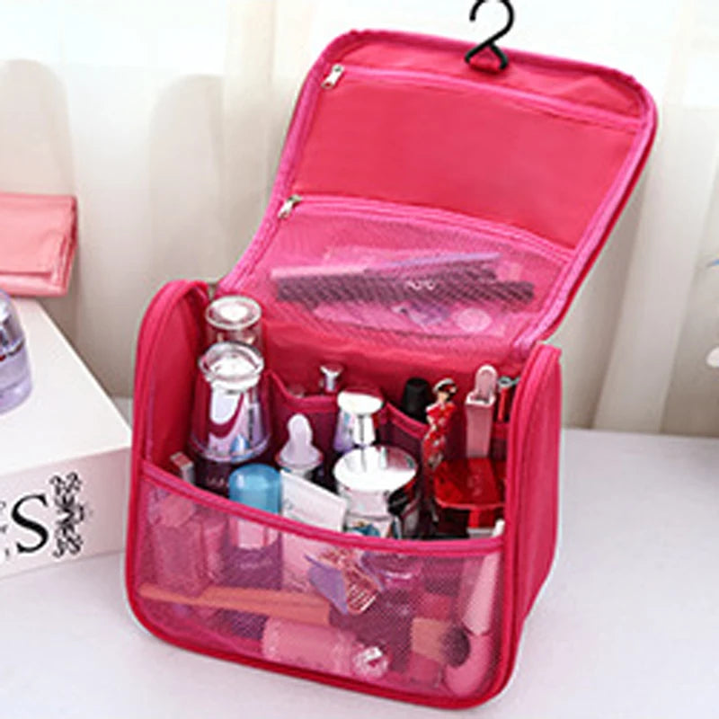 Vanity Women Men Toilet Toiletry Kit Cosmetic Makeup Make up Bag Case for Travel Organizer Pouch Female Big Beauty Large Neceser